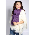 Acrylic Knitted Shawl (12-BR251712-4.1)